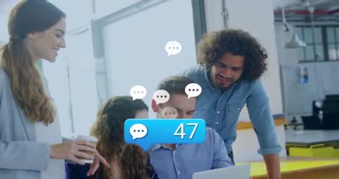 Team Collaborates on Project with Real-time Digital Feedback Updates