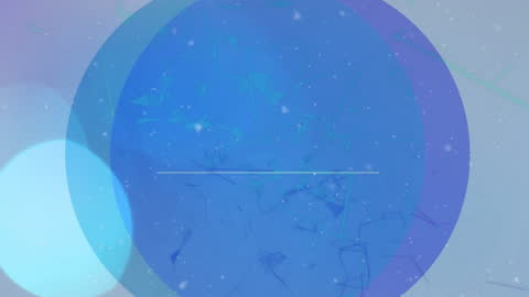 Festive Confetti Falling over Abstract Colorful Background Animation