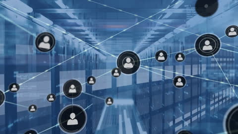 Abstract Network Connections over Data Server Racks