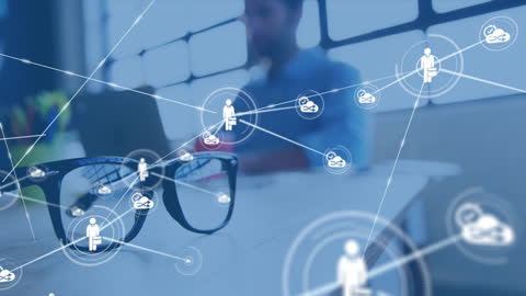 Digital Network Connections with Glasses and Architect