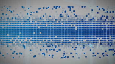 Abstract Digital Data Flow with VR Connection