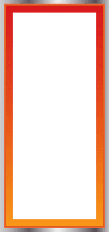colorful red orange gradient frame on transparent background - Download Free Stock Videos Pikwizard.com