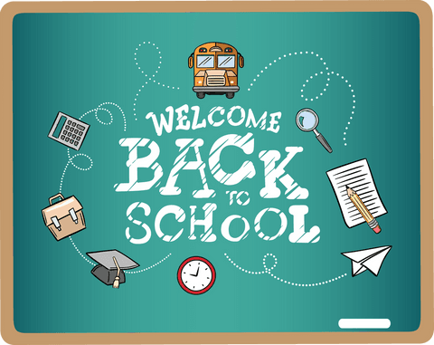welcome back to school concept on transparent background - Download Free Stock Videos Pikwizard.com