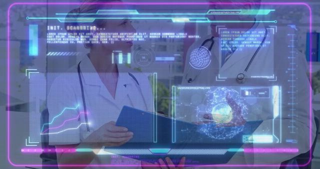 Futuristic Medical Technology Data Analysis with Doctors