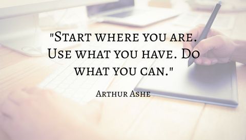 Inspirational Quote on Overcoming Challenges - Download Free Stock Templates Pikwizard.com