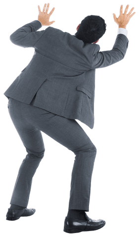 businessman in suit interacting with transparent virtual interface - Download Free Stock Videos Pikwizard.com