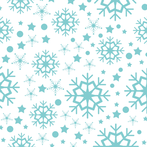 winter snowflake seamless pattern on transparent background - Download Free Stock Videos Pikwizard.com