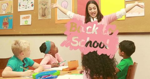 Teaching Enthusiastic Diverse Kids in Creative Classroom