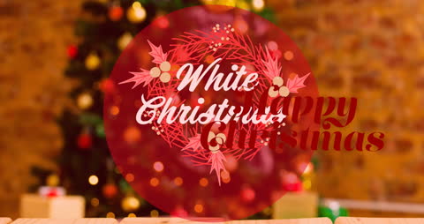 Festive Christmas Bauble and Tree Animation