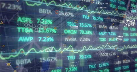 Dynamic Financial Data Display with Stock Market Statistics