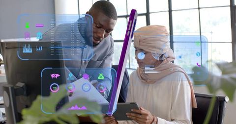 Team Collaborates with Digital Holograms Innovating Work Process