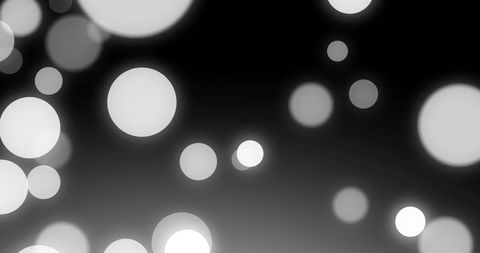 Glowing White Orbs on Dark Background - Download Free Stock Images Pikwizard.com