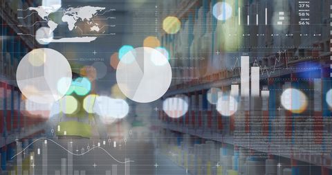 Futuristic Analysis in Warehouse Logistics and Management - Download Free Stock Images Pikwizard.com