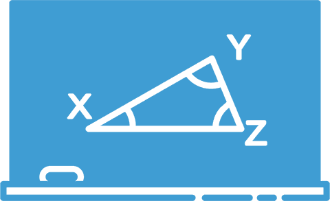 educational blackboard with math geometry symbols on transparent background - Download Free Stock Videos Pikwizard.com