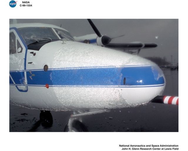 SLD - SUPER COOLED LARGE DROPLET ICING ON TWIN OTTER AIRPLANE 1 - 2 - 3