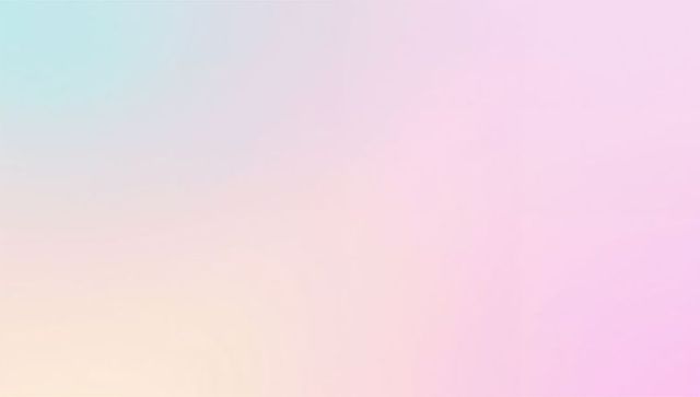 Pastel Turquoise to Lavender Gradient with Soft Peach Wash and Vignette