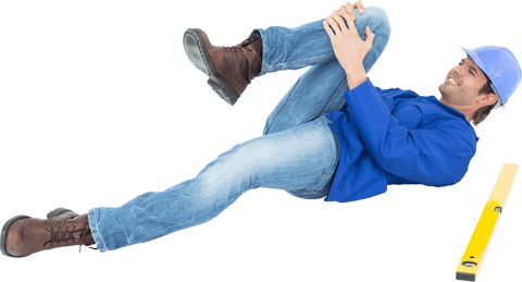transparent background worker injured in construction accident - Download Free Stock Videos Pikwizard.com