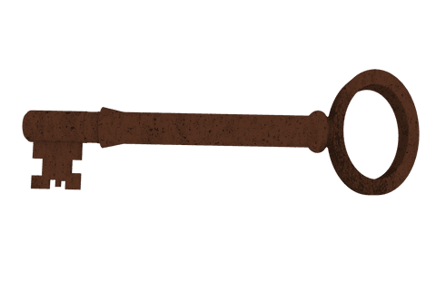 rusty skeleton key on transparent background for concepts of mystery - Download Free Stock Videos Pikwizard.com