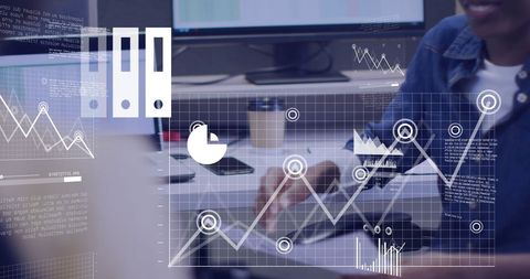 Data Processing and Business Team Collaboration - Download Free Stock Images Pikwizard.com