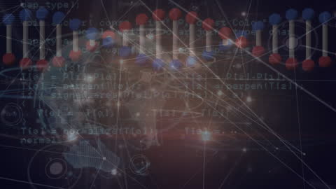 Abstract Visualization of DNA and Scientific Data Connections