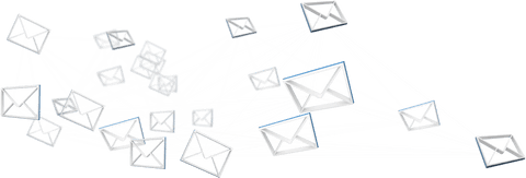 Digital Envelopes Network Illustration on Transparent Background - Download Free Stock Videos Pikwizard.com