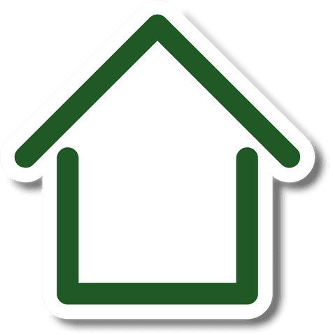 transparent house icon with bold outline for graphic design - Download Free Stock Videos Pikwizard.com