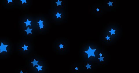 Blue Stars Pattern on Black Background for Digital Design - Download Free Stock Images Pikwizard.com
