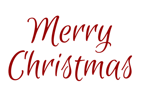 Merry Christmas Text in Festive Red on Transparent Background - Download Free Stock Videos Pikwizard.com
