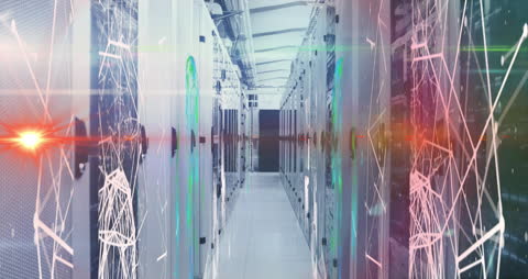 Futuristic Data Center with Advanced Networking Elements