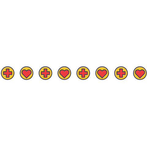 transparent illustrated pattern of hearts and crosses in circles - Download Free Stock Videos Pikwizard.com