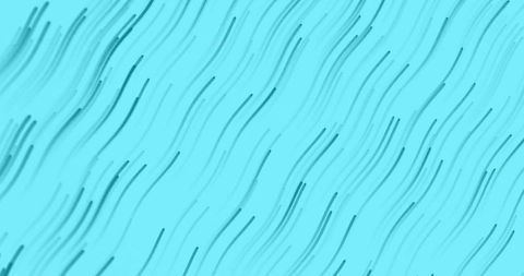 Flowing diagonal teal waves creating minimalist repeating brush stroke pattern