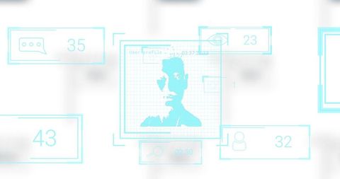 Virtual Interface with Social Media Engagement Metrics