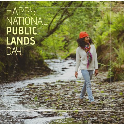 happy national public lands day celebrated in nature - Download Free Stock Templates Pikwizard.com