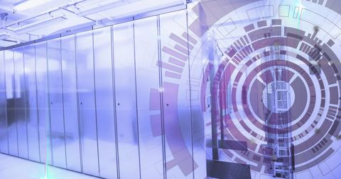 Technology integration in modern data center server racks