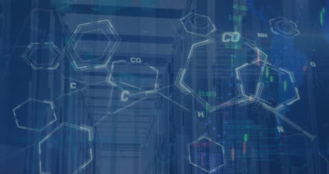 Data Processing with Chemical Formulas on Technology Background