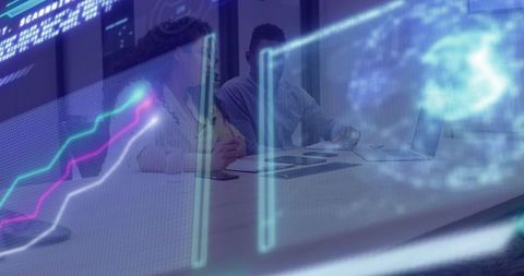 Innovative Business Strategies with Holographic Charts