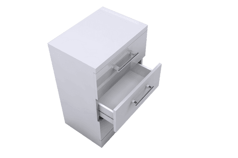 Transparent Filing Cabinet 3D Rendering with Open Drawer - Download Free Stock Videos Pikwizard.com