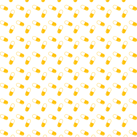 transparent repeated yellow pills pattern design - Download Free Stock Videos Pikwizard.com