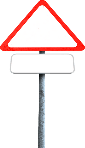 blank transparent road sign with empty placard - Download Free Stock Videos Pikwizard.com