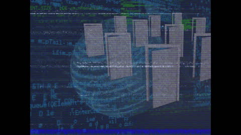 Abstract Digital Data Processing with Dark Interface