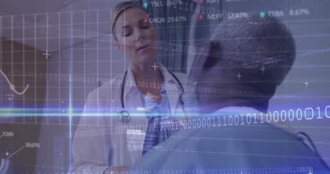 Diverse Doctor Embracing Digital Health Technology with Patient