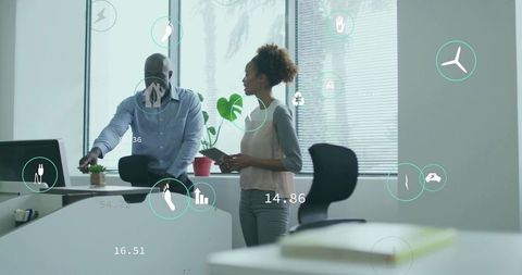 Analyzing smart office sensors for efficiency and productivity