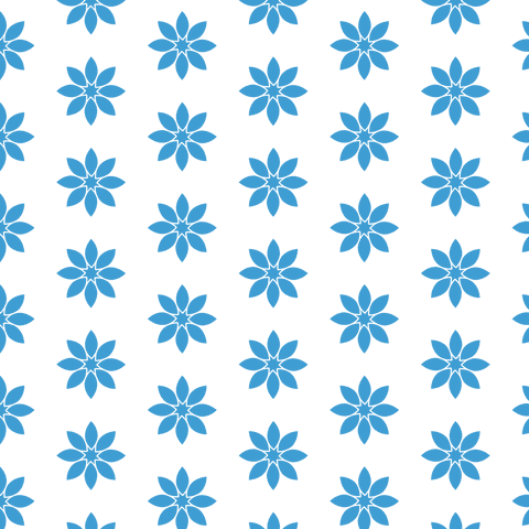 Pattern of Blue Flowers on Transparent Background - Download Free Stock Videos Pikwizard.com