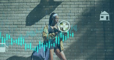 Fitness Tracking Technology with African American Woman - Download Free Stock Images Pikwizard.com