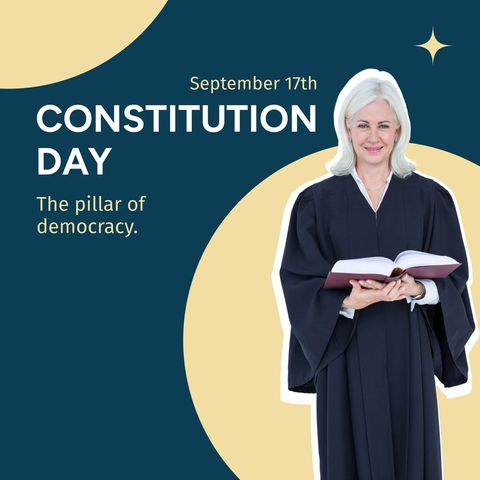 senior female attorney celebrating constitution day - Download Free Stock Templates Pikwizard.com