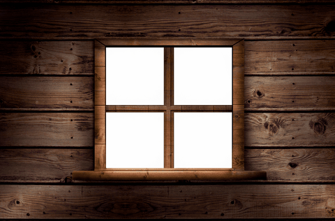 transpanent window on rustic wood wall with space - Download Free Stock Videos Pikwizard.com