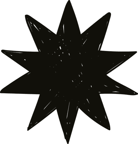 Large Black Star Design Element on Transparent Background - Download Free Stock Videos Pikwizard.com