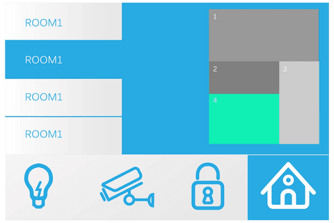 transparent intelligent home security interface illustration - Download Free Stock Videos Pikwizard.com