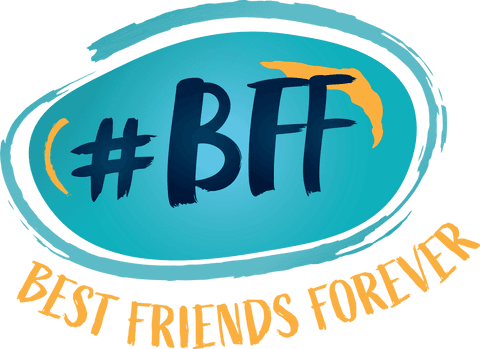 bff custom typography design on transparent background - Download Free Stock Videos Pikwizard.com