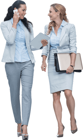 transparent businesswomen walking and communicating - Download Free Stock Videos Pikwizard.com
